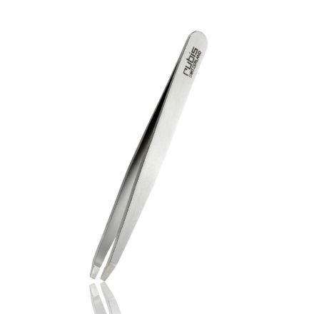Rubis Straight Universal Tweezer Stainless Steel
