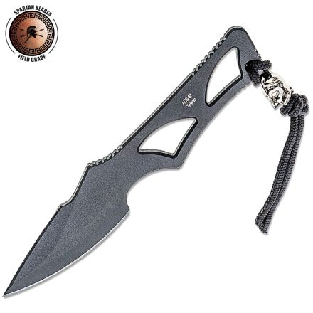 Spartan Enyo Fixed Blade w/Black AUS-8A Powder Coated Blade