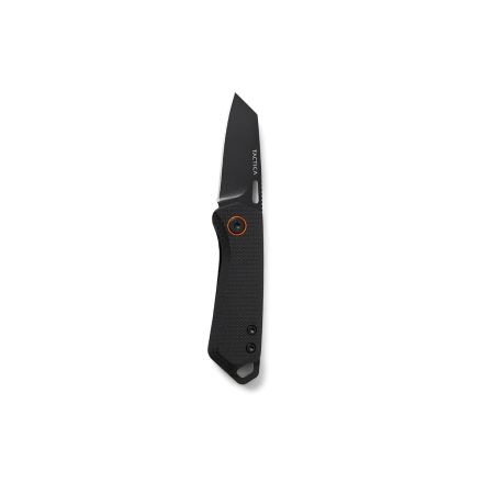 TACTICA Micro Folder Black G10 w/Black PVD D2 Blade Finish