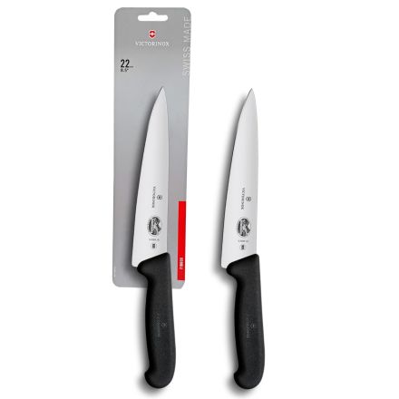 Victorinox Fibrox Chef's Knife Black - 22cm Blister