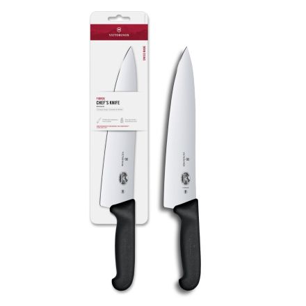 Victorinox Fibrox Chef's Knife Black - 25cm Blister 