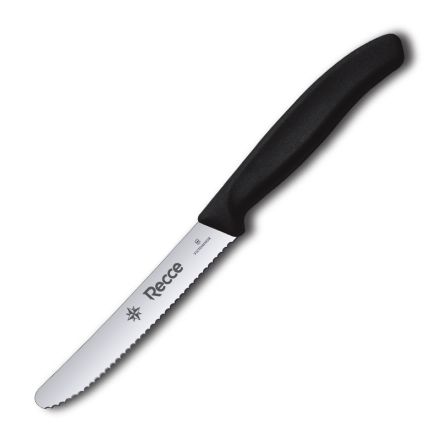 Victorinox Swiss Classic RECCE Tomato and Table Knife Serrated Black - 11cm