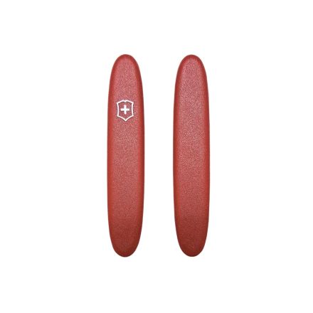 Victorinox Vintage Matt Oval Red Handle Scale Set For 84mm Swiss Army Pocket Knives